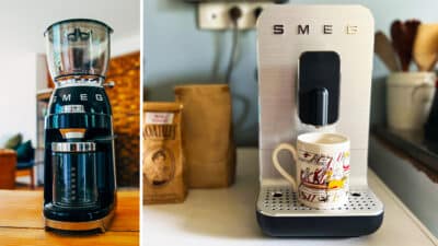 La cafetière Smeg avec broyeur réduit son prix de manière significative, créant une opportunité unique pour les amateurs de café