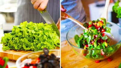 Les raisons surprenantes pour lesquelles utiliser un couteau pour votre salade pourrait être une faute de goût